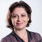 Portrait de Nathalie Sarel, Executive Director, Sustainable Banking