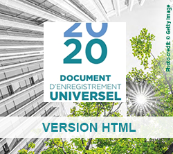Document d’enregistrement universel 2020 - HTML