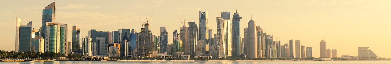 Skyline of Doha, Qatar
