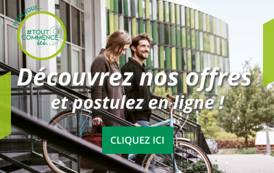 Découvrez nos offres et postulez en ligne !