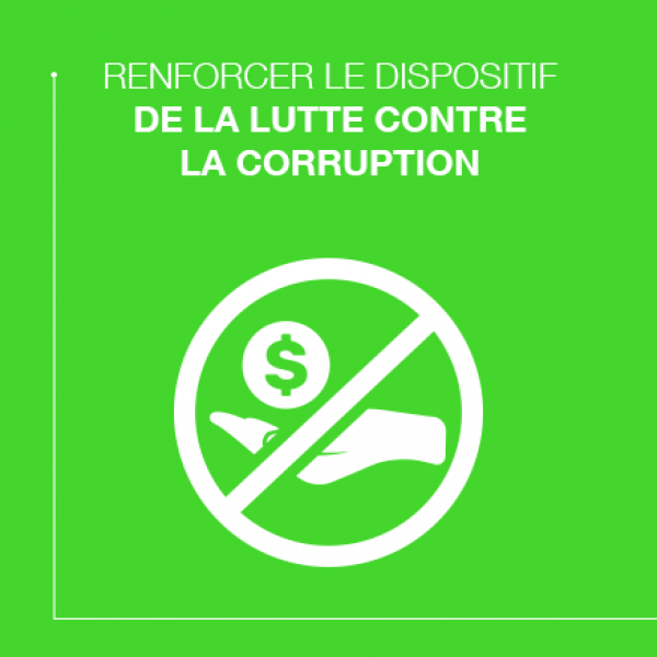Un dispositif renforcé de lutte contre la corruption
